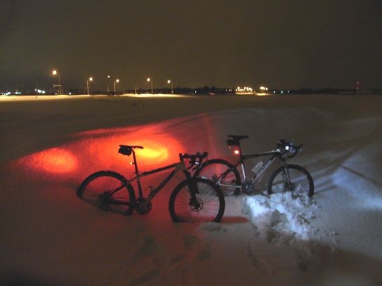 Vélos de course pour la neige
