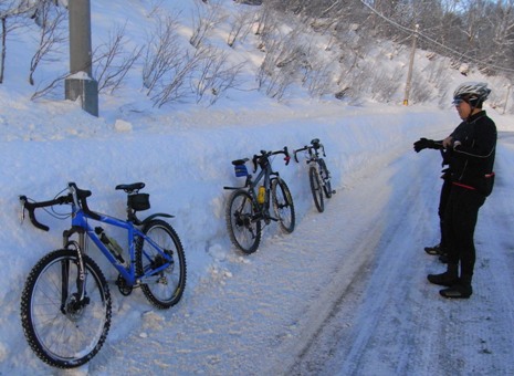 Biciclete per la neve