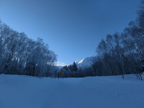 Ridge line of the Mt.Furanodake