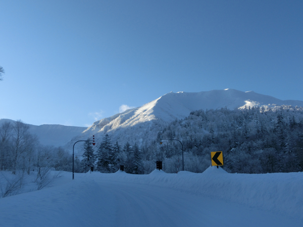 Givre et le Mt.Furanodake