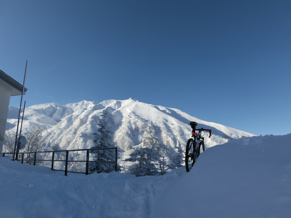 Mt.Furanodake and K's bike