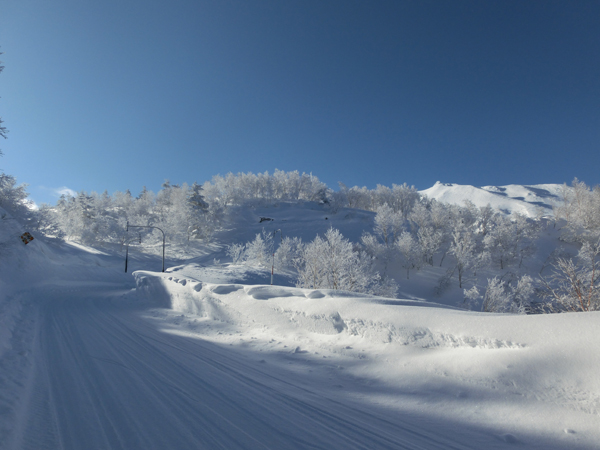 Givre et le Mt.Furanodake