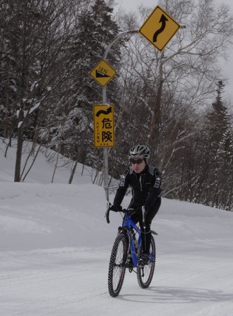 Dr.K on the climb