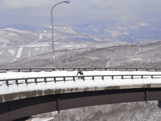 Dr.K on the bridge