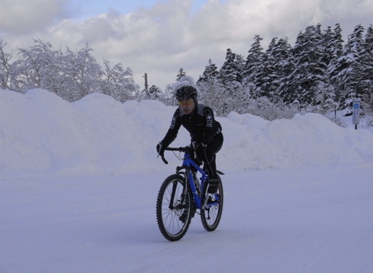 Dr.K at the Mt.Tokachidake Hot Springs