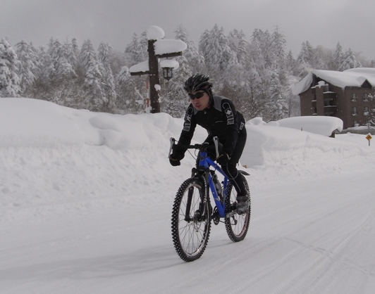 Dr.K am Bad Mt.Asahidake