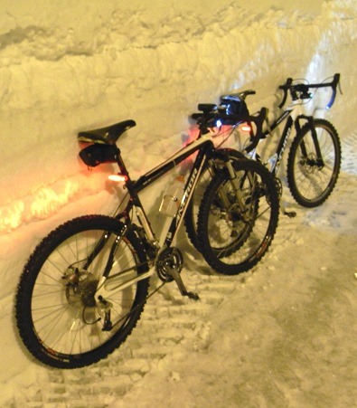 Vélos de course pour la neige