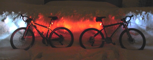 Vélos de course pour la neige