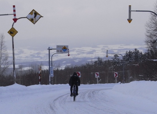 Dr.K with view of Kamifurano