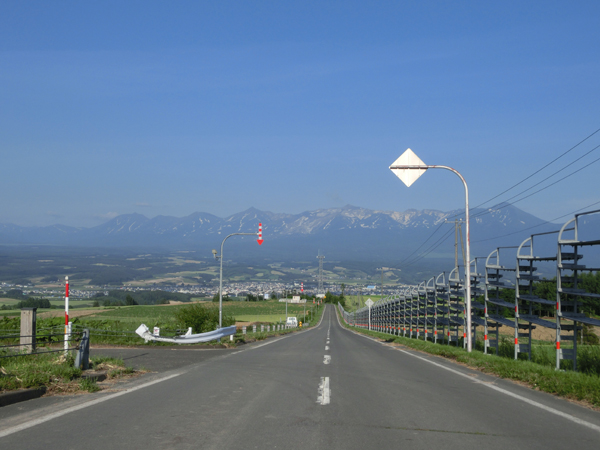 View from the Senbo Pass