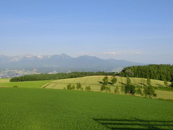 View from the Senbo Pass