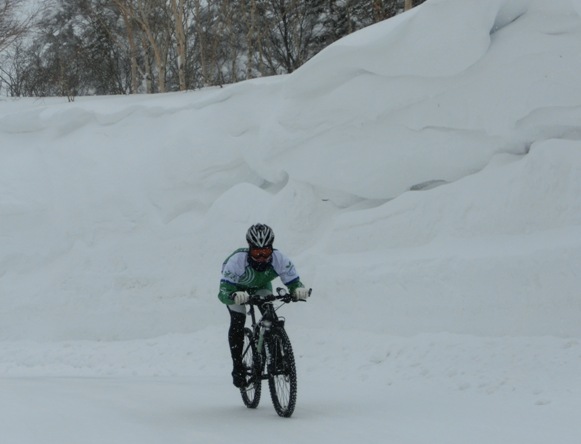 M.Suzuki dans la descente