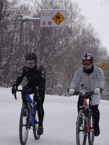 Dr.K et M.Suzuki dans la montée