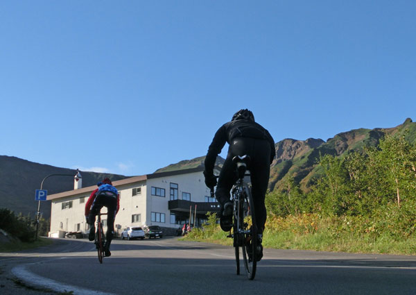 K et Dr.K à la station thermale du Mt.Tokachidake