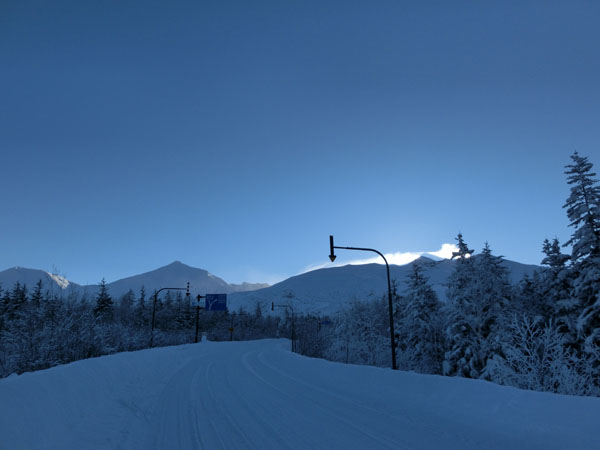 Mt.Bieidake and the Mt.Tokachidake