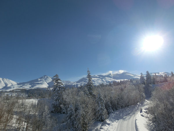 Mt.Bieidake ed il Mt.Tokachidake