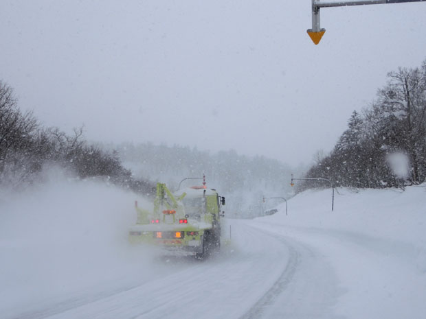 Snow plough