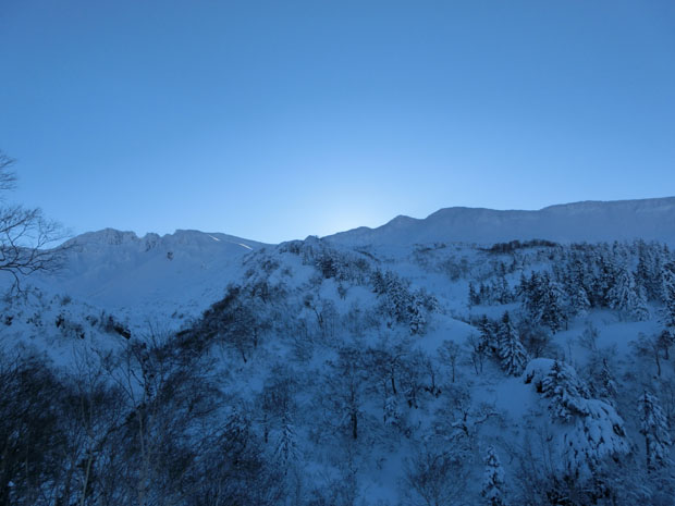 Mt.Kamihorokamettoku et le Mt.Sanpo