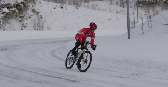 Tesseract's power oversteer on the Mt.Teine