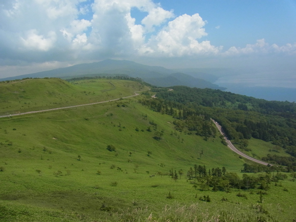 View from the Bihoro Pass