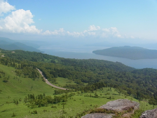 View from the Bihoro Pass