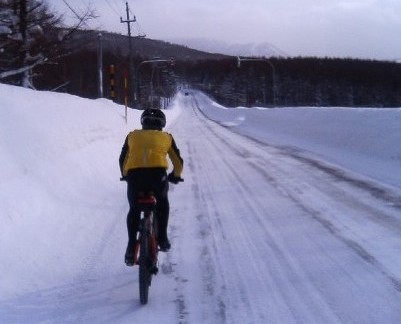 Dr.K dans la montée du Col de Kenashi