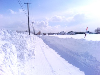 Takuhoku im Winter