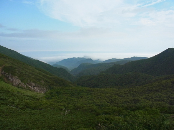 Vue à partir du col de Shiretoko