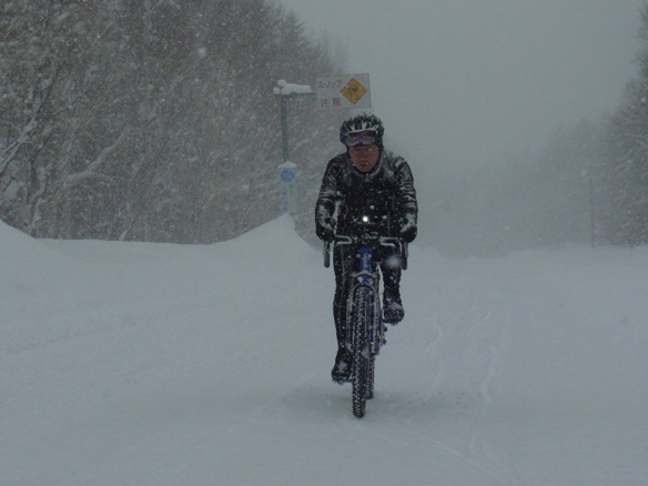 Dr.K on the climb