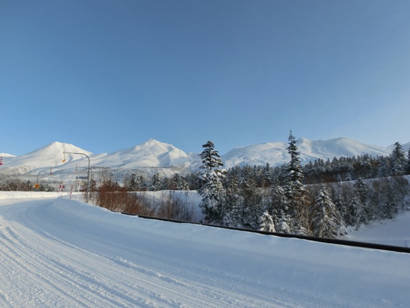 Mt.Bieifuji, le Mt.Bieidake et le Mt.Tokachidake