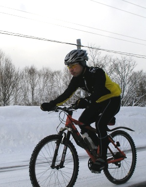 Dr.K at the Kenashi Pass