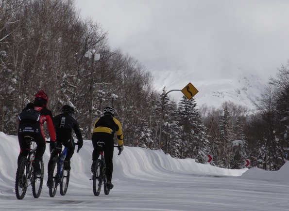 Dr.Zen, Dr.K and K on the climb