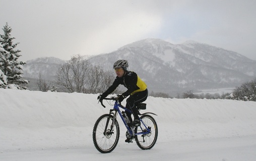 Dr.K mit dem Mt.Kamuyshiri