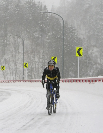 Dr.K sur le Col d'Asari