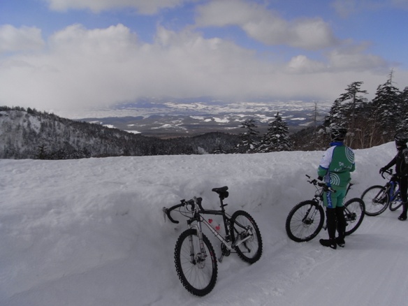 View of the city of Kamifurano