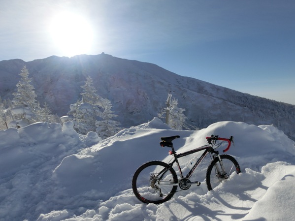 Mt.Furanodake and K's bike